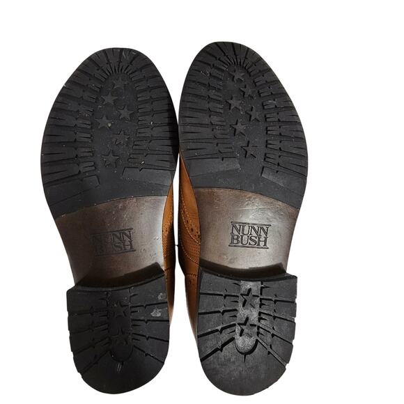 Nunn Bush Men's Maclin St. Wing Tip Brogue Oxford 84677-240 Size 10.5 M - Picture 7 of 9